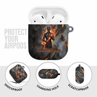 Ptah Egyptian AirPods Case God of Creation Great Artificer Hammer - Anvil Fire Forged