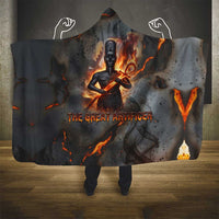 Ptah Egyptian Hooded Blanket God of Creation Great Artificer Hammer - Anvil Fire Forged