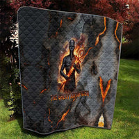 Ptah Egyptian Quilt God of Creation Great Artificer Hammer - Anvil Fire Forged