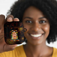 Black History Month Black African American Teachers AirPods Case Afrocentric Floral Art with Motivational Typography