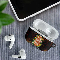 Black History Month Black African American Teachers AirPods Case Afrocentric Floral Art with Motivational Typography