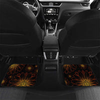 Black History Month Black African American Teachers Car Mats Afrocentric Floral Art with Motivational Typography