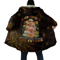 Black History Month Black African American Teachers Cloak Afrocentric Floral Art with Motivational Typography