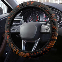 Black History Month Black African American Teachers Steering Wheel Cover Afrocentric Floral Art with Motivational Typography