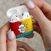 Benito Bowl Puerto Rican Frog AirPods Case Playful Pop‑Culture Game Day