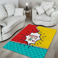 Benito Bowl Puerto Rican Frog Area Rug Playful Pop‑Culture Game Day