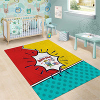 Benito Bowl Puerto Rican Frog Area Rug Playful Pop‑Culture Game Day