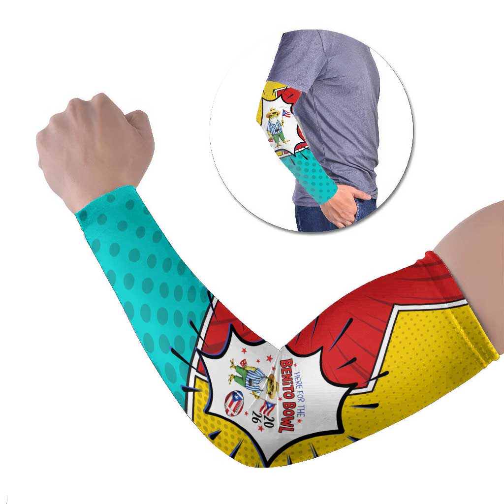 Benito Bowl Puerto Rican Frog Arm Sleeves Playful Pop‑Culture Game Day