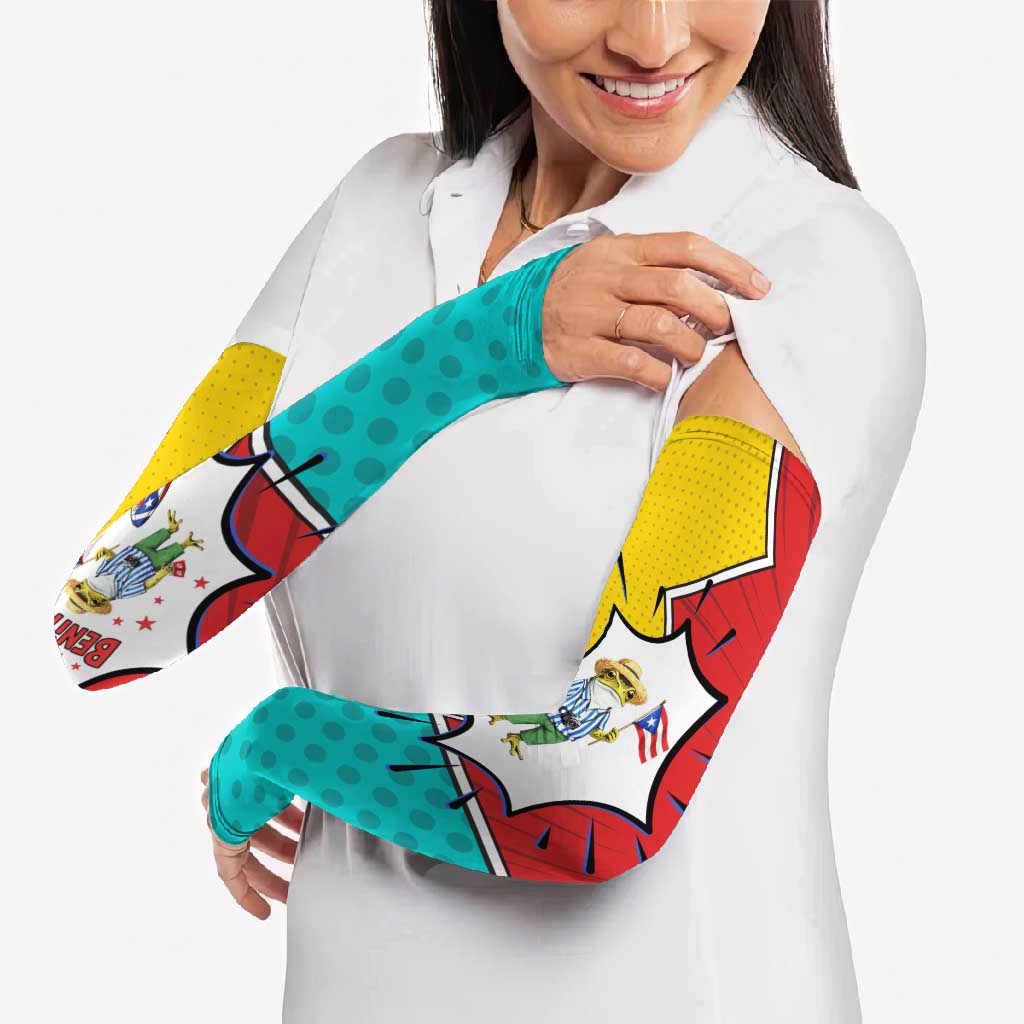 Benito Bowl Puerto Rican Frog Arm Sleeves Playful Pop‑Culture Game Day