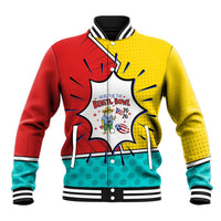 Benito Bowl Puerto Rican Frog Baseball Jacket Playful Pop‑Culture Game Day