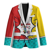 Benito Bowl Puerto Rican Frog Blazer Playful Pop‑Culture Game Day