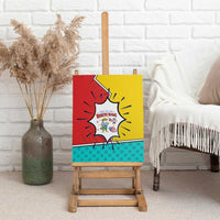 Benito Bowl Puerto Rican Frog Canvas Wall Art Playful Pop‑Culture Game Day
