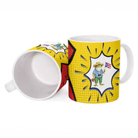 Benito Bowl Puerto Rican Frog Ceramic Mug Playful Pop‑Culture Game Day