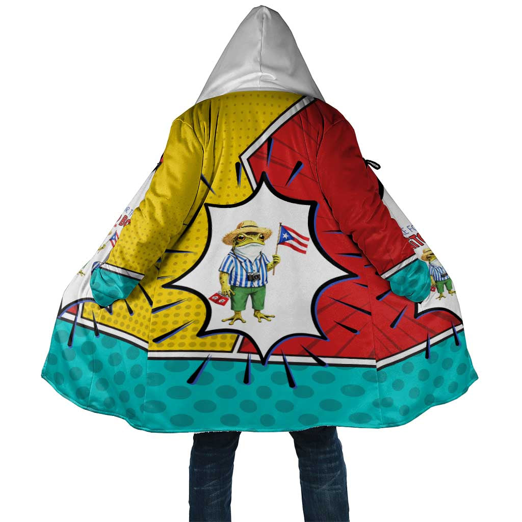 Benito Bowl Puerto Rican Frog Cloak Playful Pop‑Culture Game Day