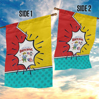 Benito Bowl Puerto Rican Frog Garden Flag Playful Pop‑Culture Game Day