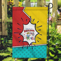 Benito Bowl Puerto Rican Frog Garden Flag Playful Pop‑Culture Game Day