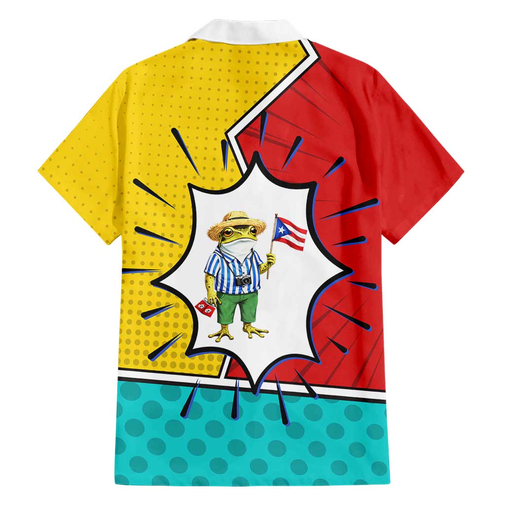 Benito Bowl Puerto Rican Frog Hawaiian Shirt Playful Pop‑Culture Game Day