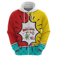 Benito Bowl Puerto Rican Frog Hoodie Playful Pop‑Culture Game Day