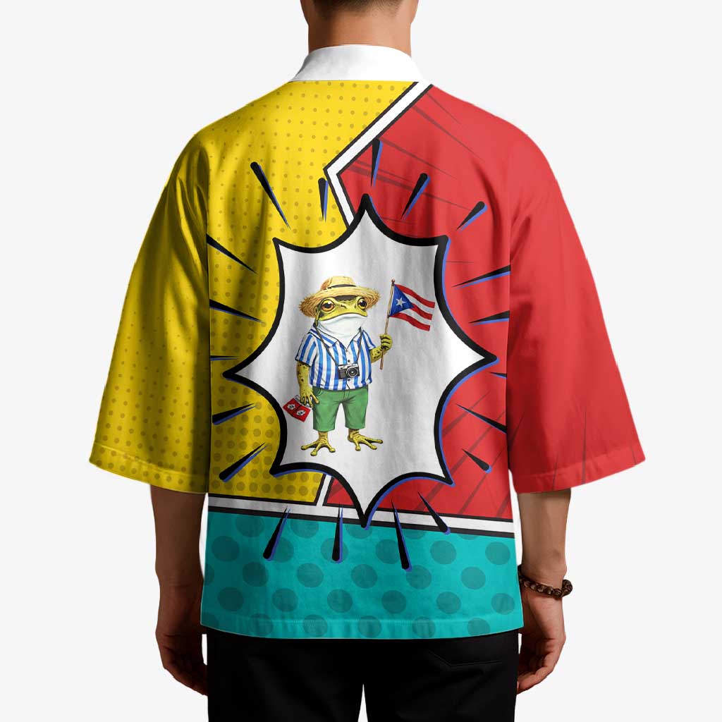 Benito Bowl Puerto Rican Frog Kimono Playful Pop‑Culture Game Day