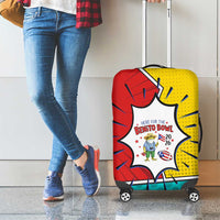 Benito Bowl Puerto Rican Frog Luggage Cover Playful Pop‑Culture Game Day