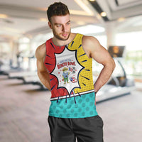 Benito Bowl Puerto Rican Frog Men Tank Top Playful Pop‑Culture Game Day