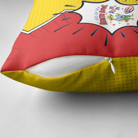 Benito Bowl Puerto Rican Frog Pillow Cover Playful Pop‑Culture Game Day