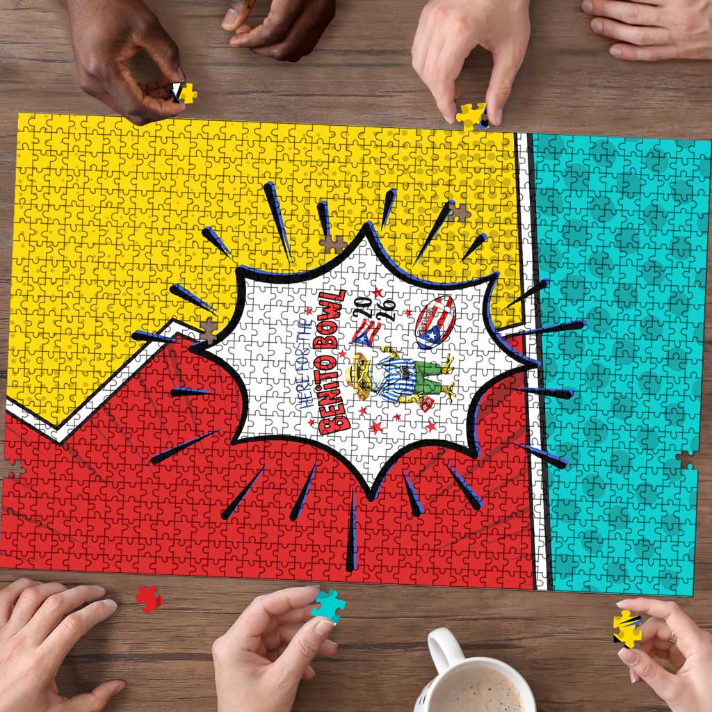 Benito Bowl Puerto Rican Frog Puzzle Playful Pop‑Culture Game Day