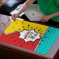 Benito Bowl Puerto Rican Frog Puzzle Playful Pop‑Culture Game Day
