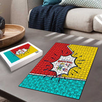 Benito Bowl Puerto Rican Frog Puzzle Playful Pop‑Culture Game Day