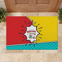 Benito Bowl Puerto Rican Frog Rubber Doormat Playful Pop‑Culture Game Day