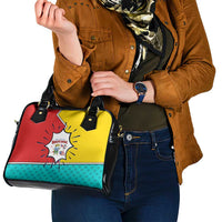 Benito Bowl Puerto Rican Frog Shoulder Handbag Playful Pop‑Culture Game Day