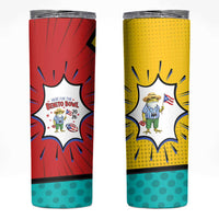 Benito Bowl Puerto Rican Frog Skinny Tumbler Playful Pop‑Culture Game Day