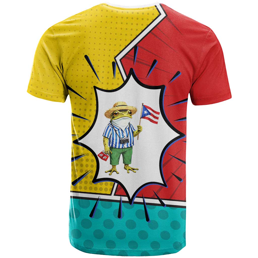 Benito Bowl Puerto Rican Frog T Shirt Playful Pop‑Culture Game Day