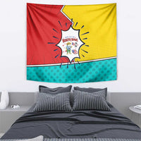 Benito Bowl Puerto Rican Frog Tapestry Playful Pop‑Culture Game Day