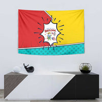 Benito Bowl Puerto Rican Frog Tapestry Playful Pop‑Culture Game Day