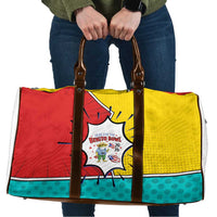 Benito Bowl Puerto Rican Frog Travel Bag Playful Pop‑Culture Game Day