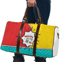 Benito Bowl Puerto Rican Frog Travel Bag Playful Pop‑Culture Game Day