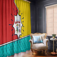Benito Bowl Puerto Rican Frog Window Curtain Playful Pop‑Culture Game Day