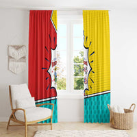 Benito Bowl Puerto Rican Frog Window Curtain Playful Pop‑Culture Game Day