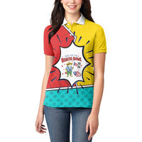 Benito Bowl Puerto Rican Frog Women Polo Shirt Playful Pop‑Culture Game Day