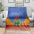 Eswatini Aloe Vera Blanket with Flag Print and Cultural Motif From Thorn to Flame