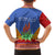 Eswatini Aloe Vera Family Matching Off Shoulder Short Dress and Hawaiian Shirt with Flag Print and Cultural Motif From Thorn to Flame