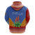 Eswatini Aloe Vera Hoodie with Flag Print and Cultural Motif From Thorn to Flame