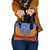 Eswatini Aloe Vera Shoulder Handbag with Flag Print and Cultural Motif From Thorn to Flame