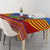 Eswatini Aloe Vera Tablecloth with Flag Print and Cultural Motif From Thorn to Flame
