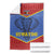 Eswatini Elephant Blanket with Tribal Print and National Flag Details