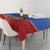 Eswatini Elephant Tablecloth with Tribal Print and National Flag Details