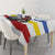 Eswatini Rhino Tablecloth with African Map and Traditional Swazi Flag Patterns