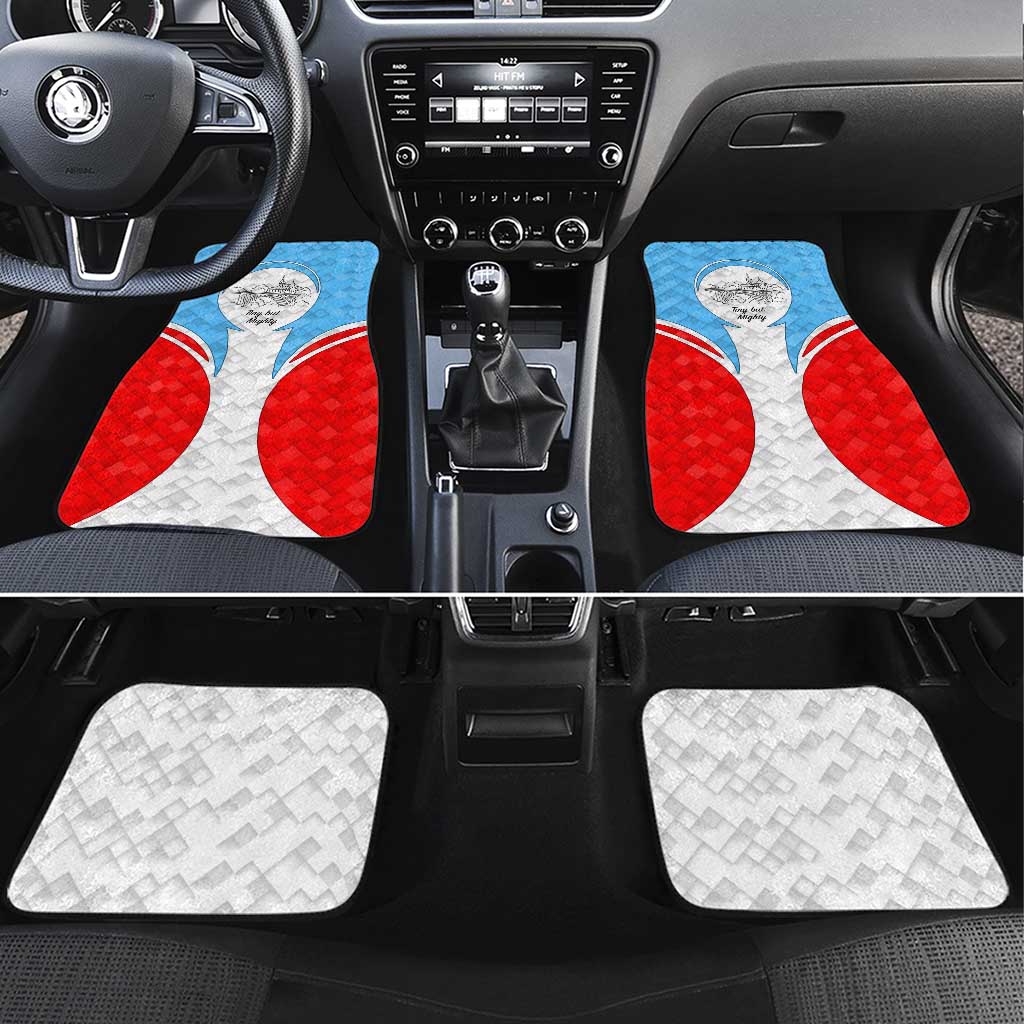 Luxembourg Car Mats with National Coat of Arms and Letzebuerg Text Design