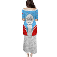 Luxembourg Puletasi with National Coat of Arms and Letzebuerg Text Design